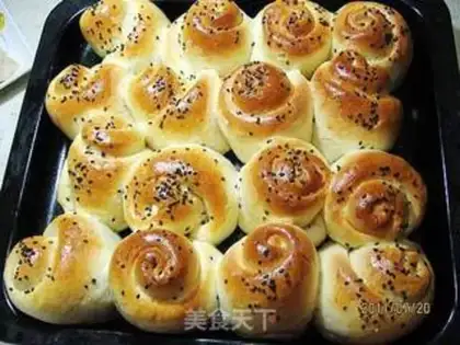 Make A little flower bread step 8