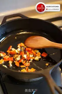 Make Quite a mix of omelet step 3