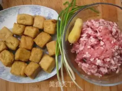 Make Soy tofu step 0