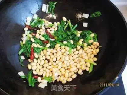 Make Celery soybeans step 7