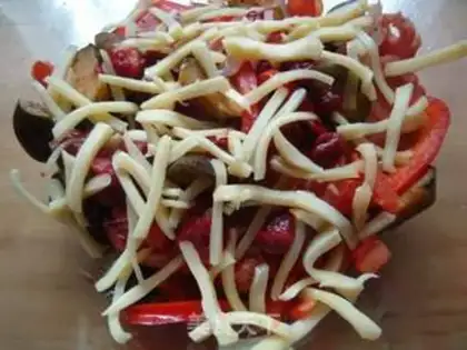 Make Bacon cheese and cheese step 10