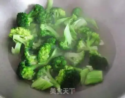 Make ♪ Burn the broccoli ♪ step 6