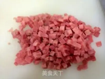 Make Flamingo tuna tower step 2