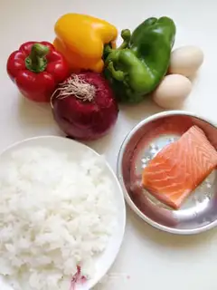 Make Cheeseburger salmon step 0
