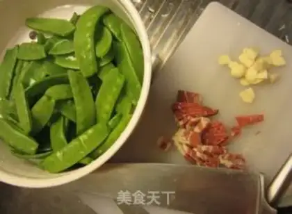 Make Garlic ham and Dutch beans step 0