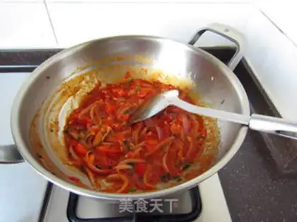 Make Soup cheese and roasted fish step 6