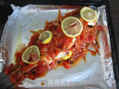 Make Soup cheese and roasted fish step 7