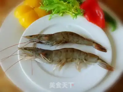 Make Shrimp with sweet mustard sauce step 0