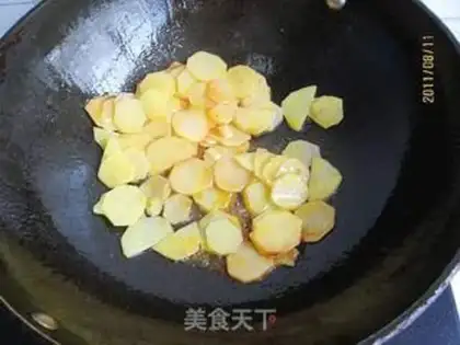 Make Holy fruit and sweet potatoes step 5