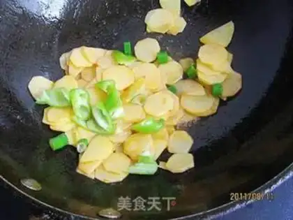 Make Holy fruit and sweet potatoes step 6