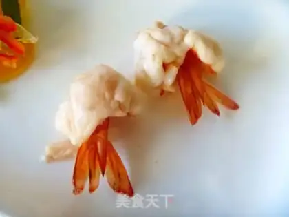 Make Shrimp with sweet mustard sauce step 5