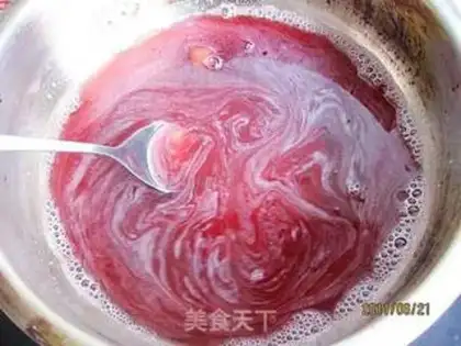 Make Cherry and jelly step 2