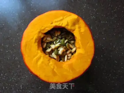 Make Cheese pine pumpkin step 5