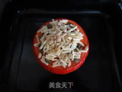 Make Cheese pine pumpkin step 8