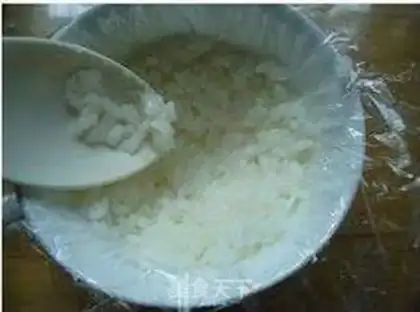 Make Fried cheese and rice step 4