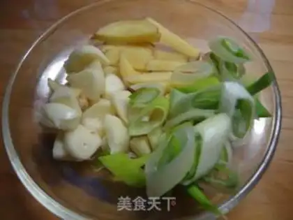 Make A piece of beef beans step 2