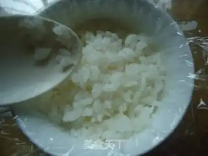 Make Fried cheese and rice step 6