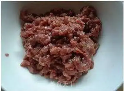 Make A piece of beef beans step 4