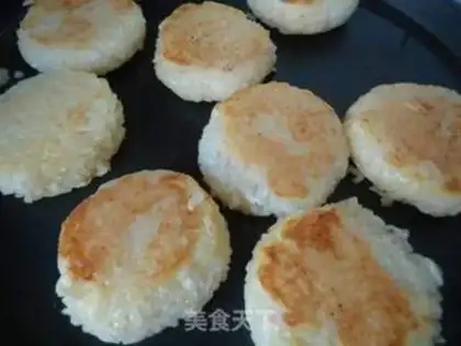 Make Fried cheese and rice step 12