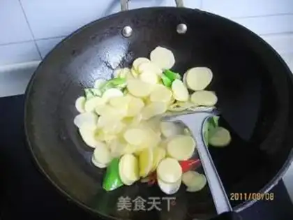 Make Twin pepper potato chips step 4