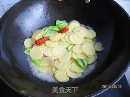 Make Twin pepper potato chips step 5