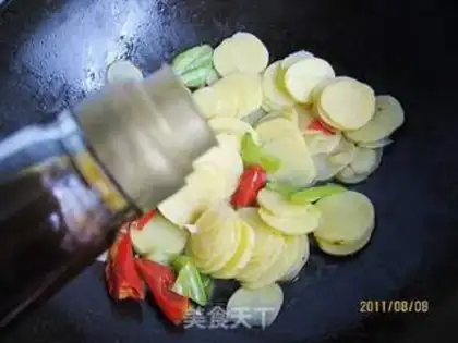 Make Twin pepper potato chips step 6