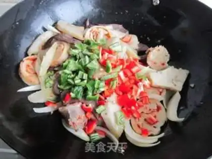 Make Flaming noodles step 9