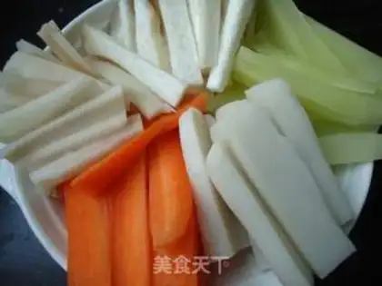 Make Shrimp porridge step 2