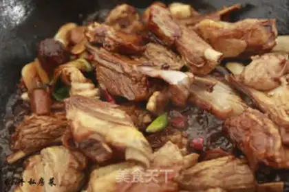 Make Red lamb chops step 10