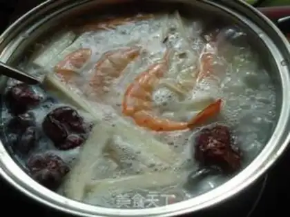Make Shrimp porridge step 8