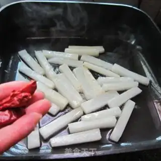 Make Carrot strips step 3