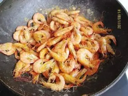 Make Boiled shrimp step 3