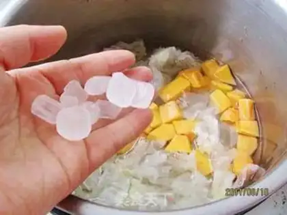 Make Silver-eared papaya step 4