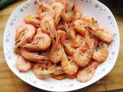 Make Homemade shrimp dry step 0