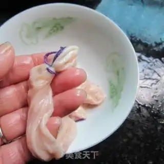 Make Egg entrail step 1