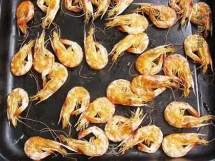 Make Homemade shrimp dry step 6