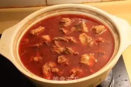 Make Rhodish red lamb step 7
