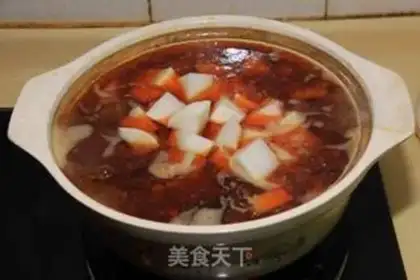Make Rhodish red lamb step 9