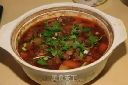 Make Rhodish red lamb step 11