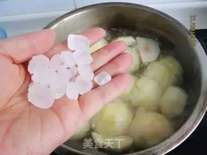 Make Peach with honey step 4