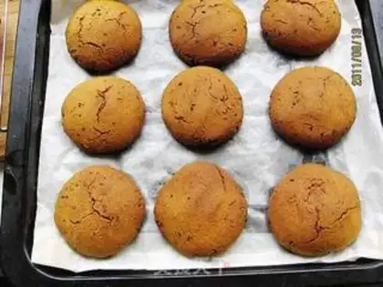 Make Corn powder sesame cookies step 4