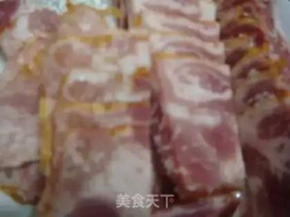 Make Blade and bacon step 1
