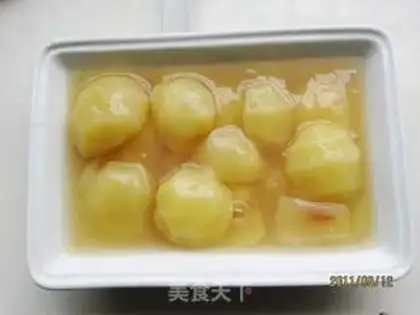 Make Peach with honey step 8