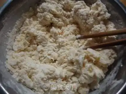 Make Almond rolls step 1