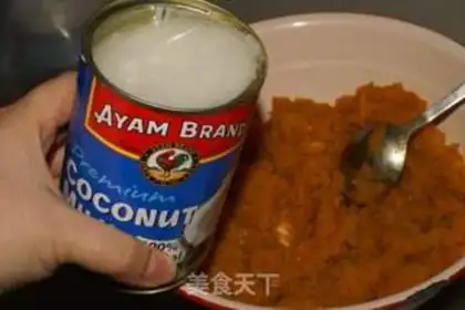 Make Coconut pumpkin waffles step 1