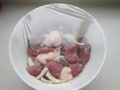 Make The lamb string step 5