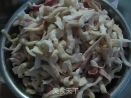 Make Steamed radish and pickled step 2