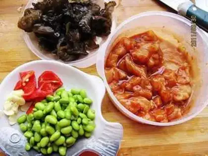 Make Soybeans fried chicken step 0