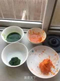 Make Five-colour dumplings step 3