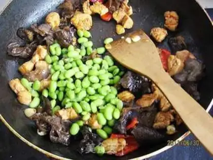 Make Soybeans fried chicken step 3